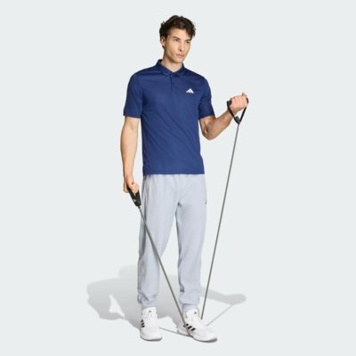 CAMISA POLO WORKOUT ESSENTIALS BASE adidas Performance Azul
