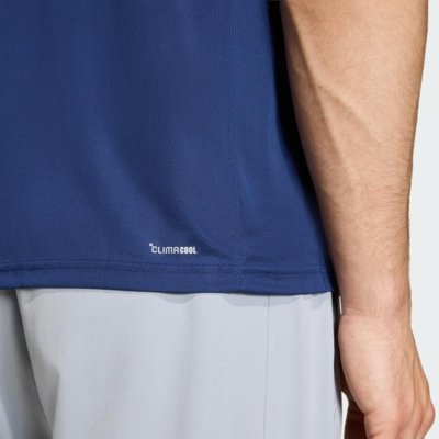 CAMISA POLO WORKOUT ESSENTIALS BASE adidas Performance Azul