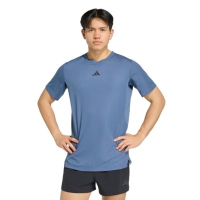 CAMISETA D4T PrimeLift 3 STRIPES T-SHIRT adidas Performance Azul