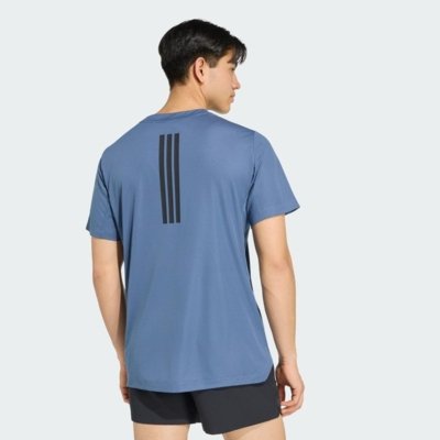 CAMISETA D4T PrimeLift 3 STRIPES T-SHIRT adidas Performance Azul