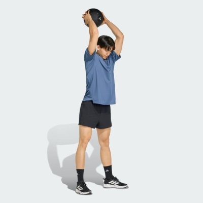 CAMISETA D4T PrimeLift 3 STRIPES T-SHIRT adidas Performance Azul
