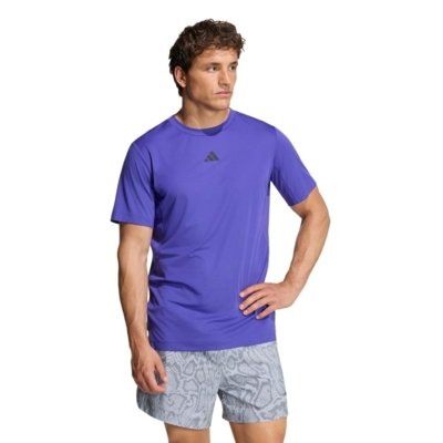 CAMISETA D4T PrimeLift 3 STRIPES T-SHIRT adidas Performance Roxo
