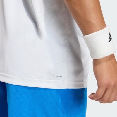 CAMISETA ESTAMPADA CLUB TENNIS CLIMACOOL adidas Performance Branco
