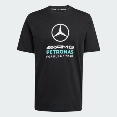 CAMISETA ESTAMPADA MERCEDES - AMG PETRONAS F1 TEAM DNA adidas Performance Preto