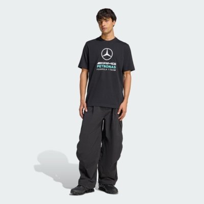 CAMISETA ESTAMPADA MERCEDES - AMG PETRONAS F1 TEAM DNA adidas Performance Preto