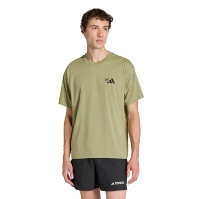 CAMISETA ESTAMPADA TERREX NATURE LOGO adidas Performance Verde