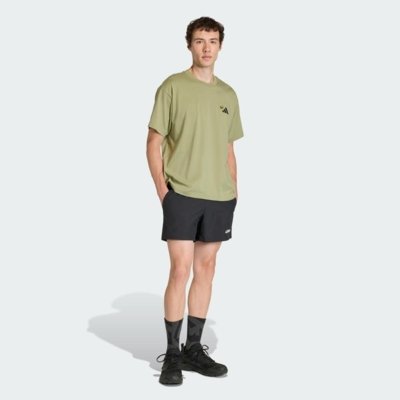 CAMISETA ESTAMPADA TERREX NATURE LOGO adidas Performance Verde