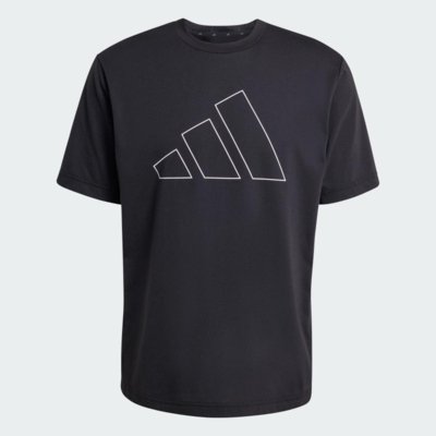 CAMISETA LOGOTIPO WORKOUT ESSENTIALS FEELREADY adidas Performance Preto