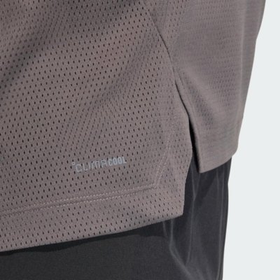 CAMISETA MALHA D4T POWER ESSENTIALS WORKOUT adidas Performance Marrom