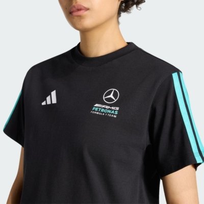 CAMISETA MERCEDES - AMG PETRONAS F1 TEAM DNA adidas Performance Preto