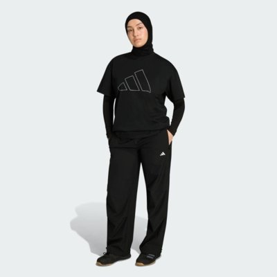 CAMISETA PRIMELIFT ESSENTIALS WORKOUT OVERSIZED LOGO adidas Performance Preto