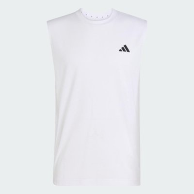 CAMISETA SEM MANGAS WORKOUT ESSENTIALS FEELREADY adidas Performance Branco