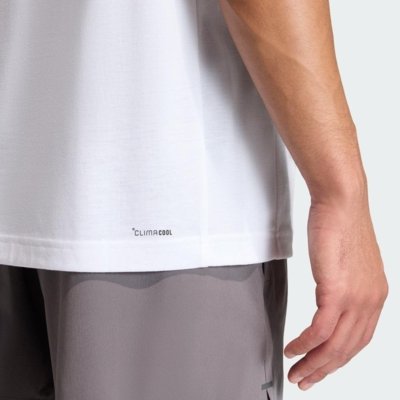 CAMISETA SEM MANGAS WORKOUT ESSENTIALS FEELREADY adidas Performance Branco