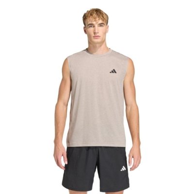 CAMISETA SEM MANGAS WORKOUT ESSENTIALS FEELREADY adidas Performance Cinza