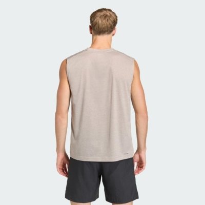 CAMISETA SEM MANGAS WORKOUT ESSENTIALS FEELREADY adidas Performance Cinza