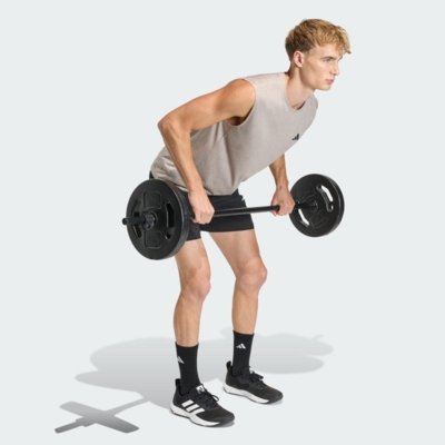 CAMISETA SEM MANGAS WORKOUT ESSENTIALS FEELREADY adidas Performance Cinza