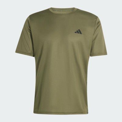 CAMISETA WORKOUT ESSENTIALS BASE TRÊS LISTRAS adidas Performance Verde