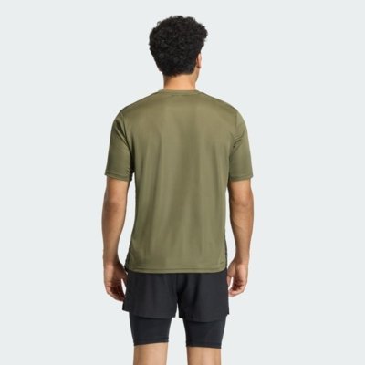 CAMISETA WORKOUT ESSENTIALS BASE TRÊS LISTRAS adidas Performance Verde