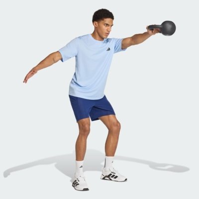 CAMISETA WORKOUT ESSENTIALS BASE adidas Performance Azul