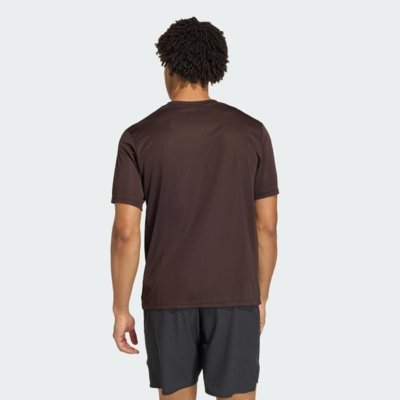CAMISETA WORKOUT ESSENTIALS BASE adidas Performance Marrom