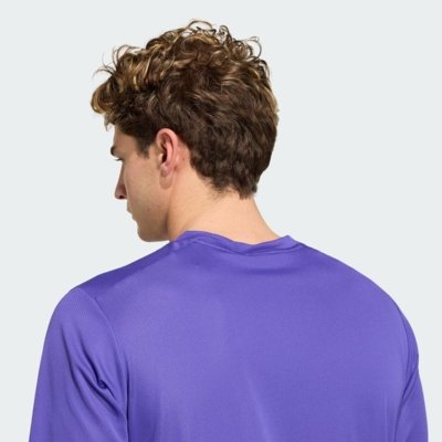 CAMISETA WORKOUT ESSENTIALS BASE adidas Performance Roxo