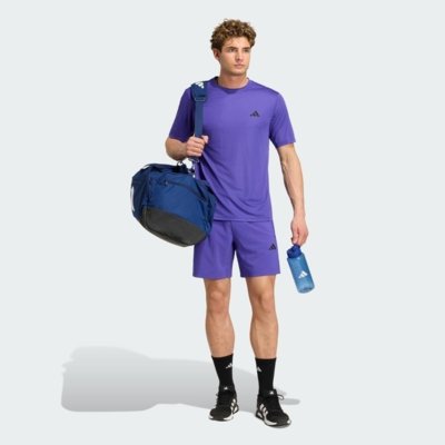 CAMISETA WORKOUT ESSENTIALS BASE adidas Performance Roxo