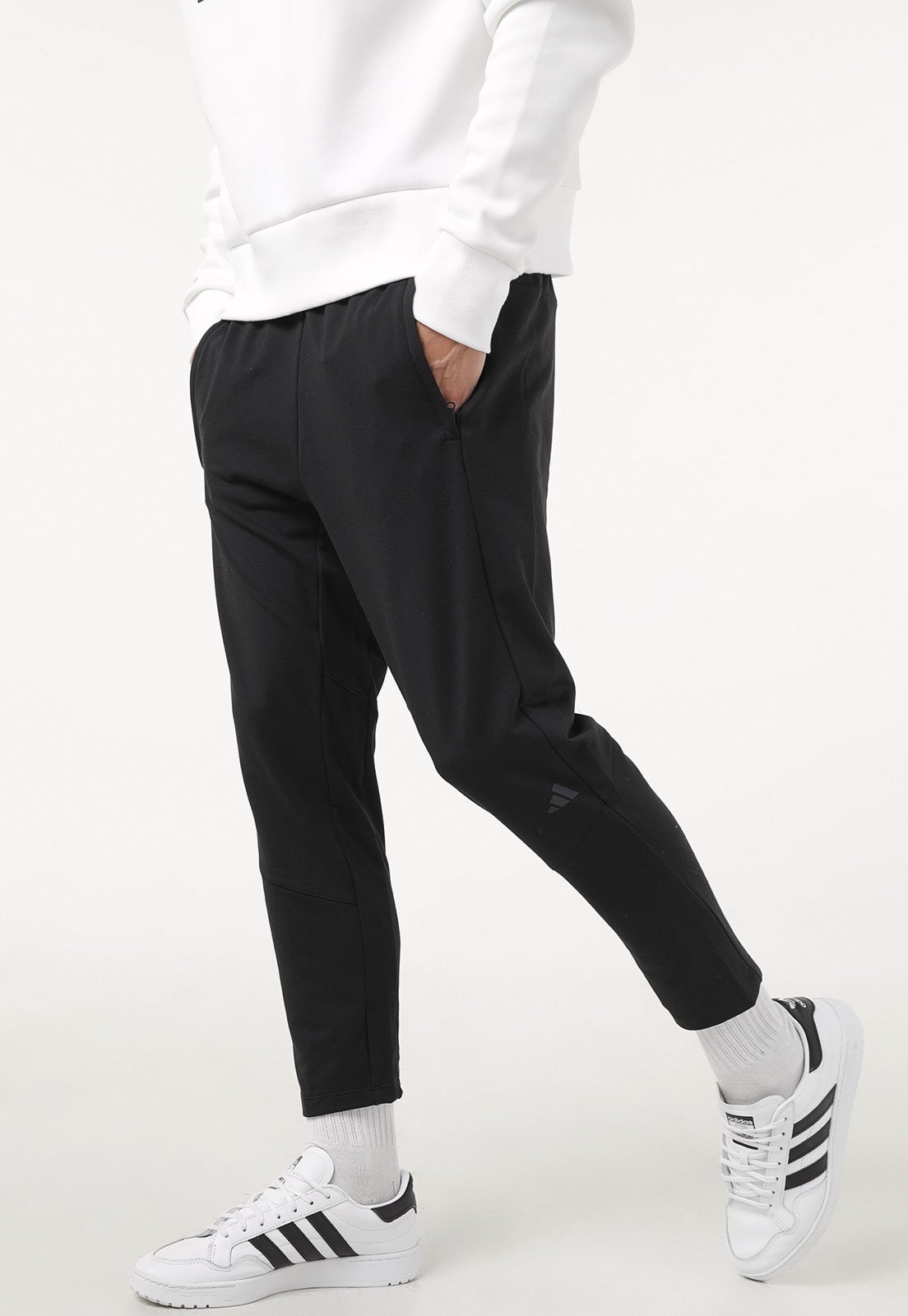 Calça Cropped adidas Performance Slim 7/8 Training Yoga Preta - Compre  Agora