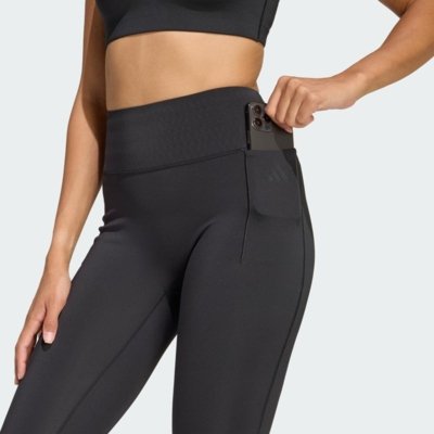 Calça Legging 7/8 Optimé adidas Performance Preto
