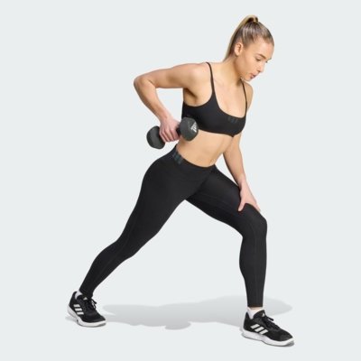 Calça Legging All Me Rib adidas Performance Preto