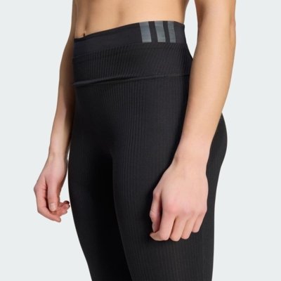 Calça Legging All Me Rib adidas Performance Preto
