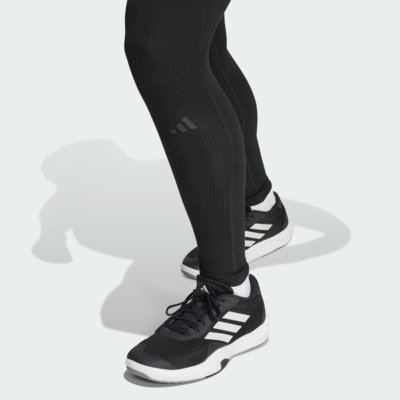 Calça Legging All Me Rib adidas Performance Preto