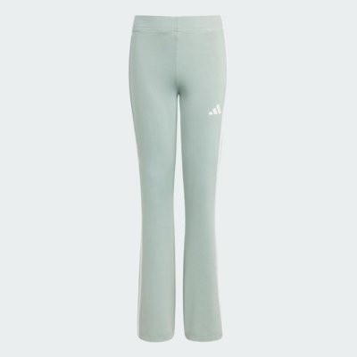 Calça Legging Flare Train Essentials Três Listras adidas Performance Verde