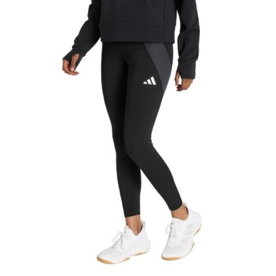 Calça legging Techfit Workout Color Block 7/8 adidas Performance Preto