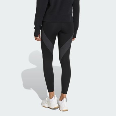 Calça legging Techfit Workout Color Block 7/8 adidas Performance Preto