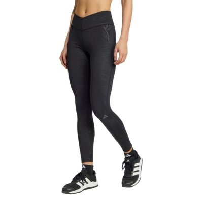Calça legging estampada All Me Essentials adidas Performance Preto