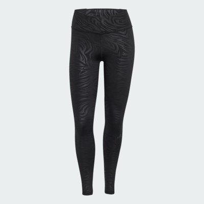 Calça legging estampada All Me Essentials adidas Performance Preto