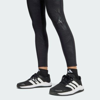 Calça legging estampada All Me Essentials adidas Performance Preto