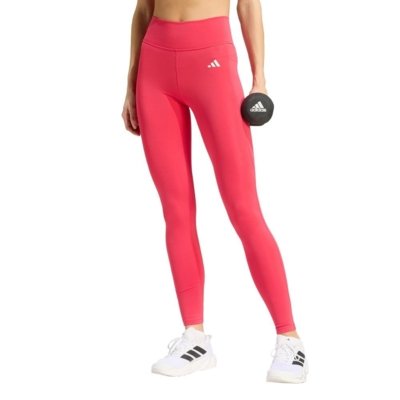Calça legging longa Optimé Essentials Stash Pocket adidas Performance Rosa