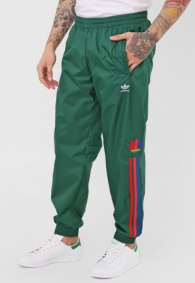 Adidas calça hot sale verde