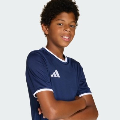 Camisa Entrada26 Infantil adidas Performance Azul
