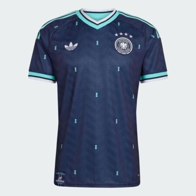 Camisa II Alemanha 26 adidas Performance Azul