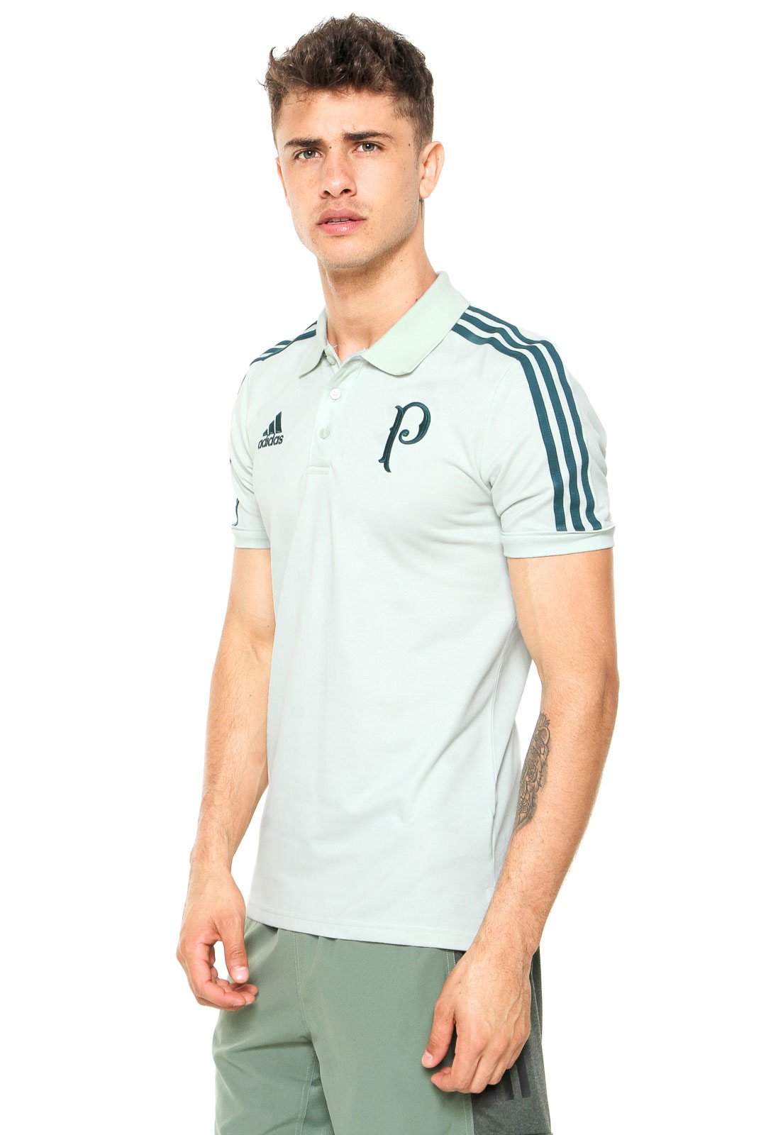Camisa Polo adidas Palmeiras Verde - Compre Agora | Kanui Brasil