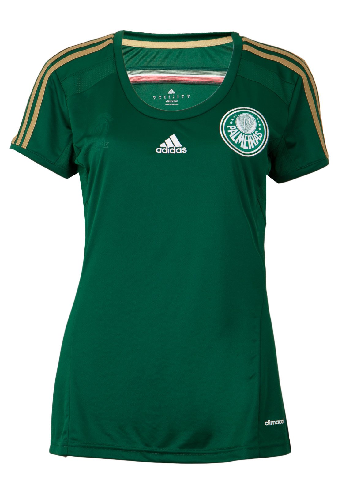 camiseta adidas feminina verde