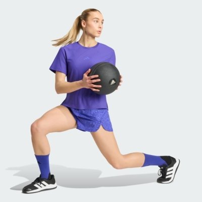 Camiseta 3D Cooling Intensity adidas Performance Roxo