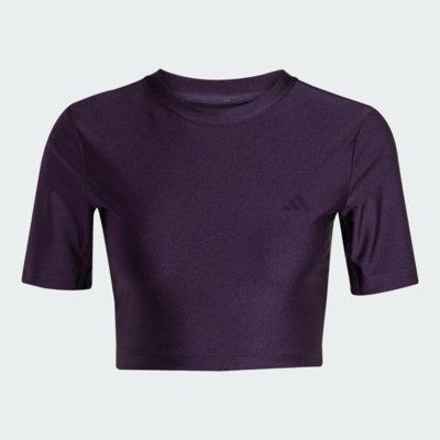 Camiseta Brilhante Workout Essentials adidas Performance Roxo