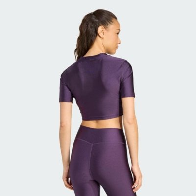 Camiseta Brilhante Workout Essentials adidas Performance Roxo