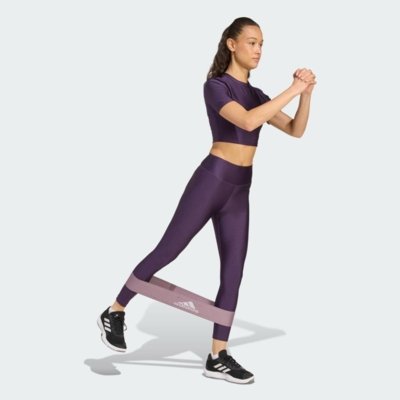 Camiseta Brilhante Workout Essentials adidas Performance Roxo