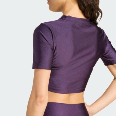 Camiseta Brilhante Workout Essentials adidas Performance Roxo