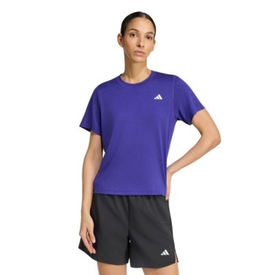 Camiseta Gola Careca Workout Essentials adidas Performance Roxo