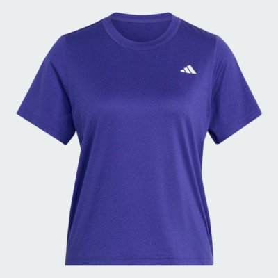 Camiseta Gola Careca Workout Essentials adidas Performance Roxo